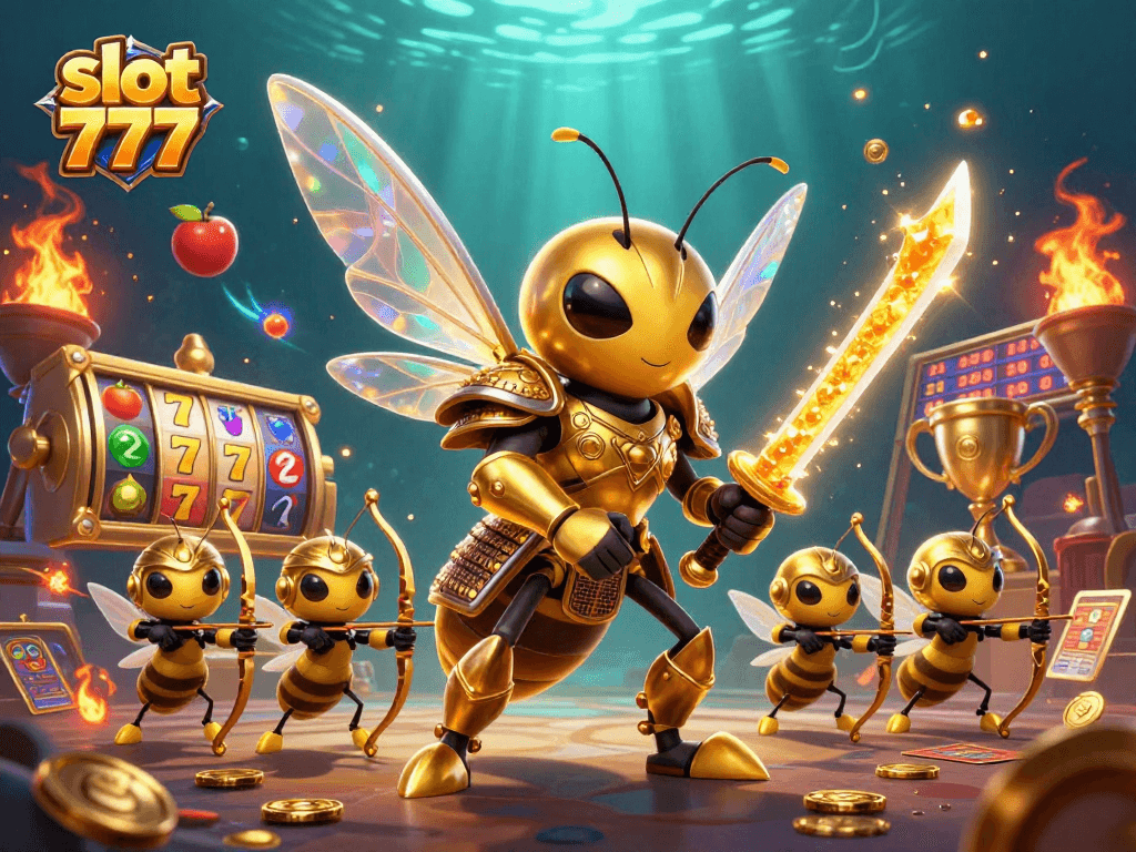 Engage with the slot 777 experience featuring vibrant characters and dynamic game elements.
