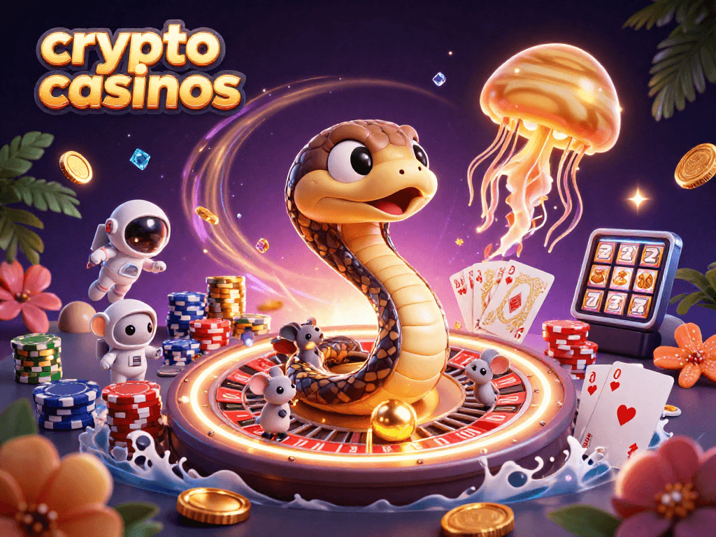 Les crypto casinos attirent les joueurs avec des mises excitantes autour d'une roulette unique dans un espace galactique.