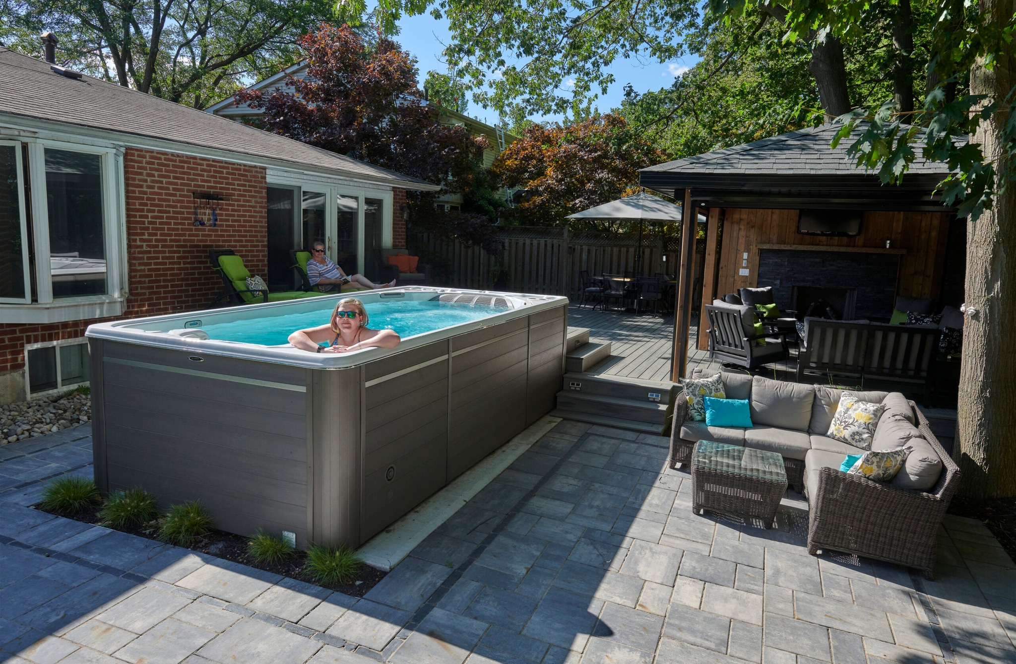 Swim Spa mit modernster Technik und elegantem Design