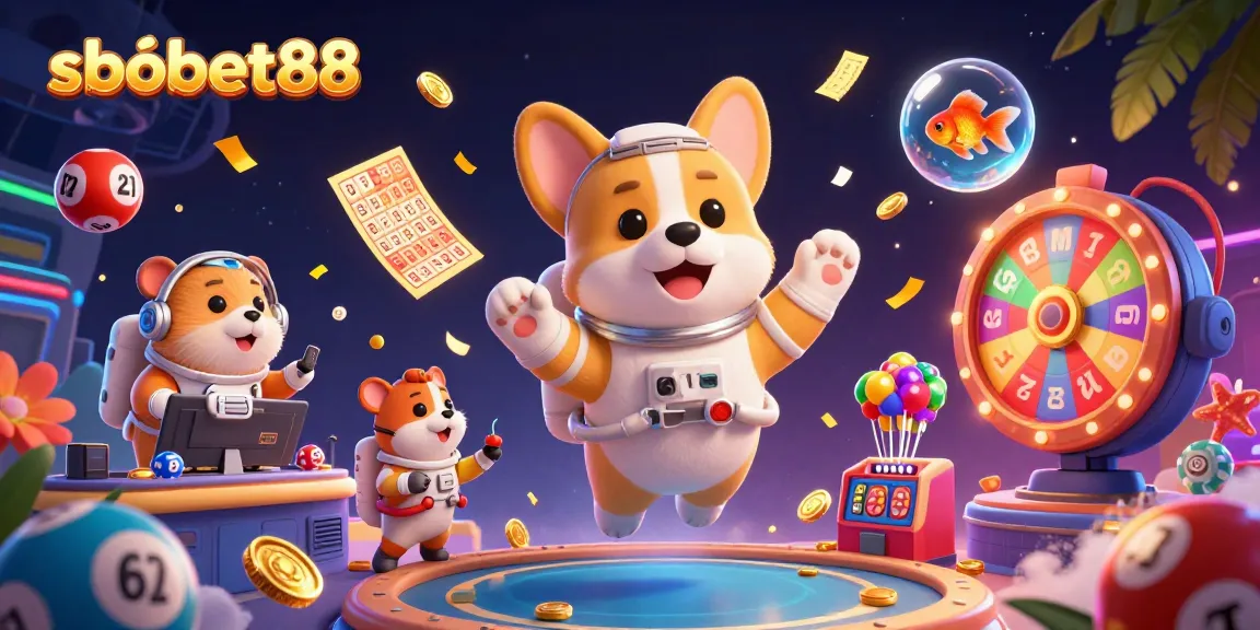 Engage with sbobet88 in a vibrant space casino scene full of fun and excitement.