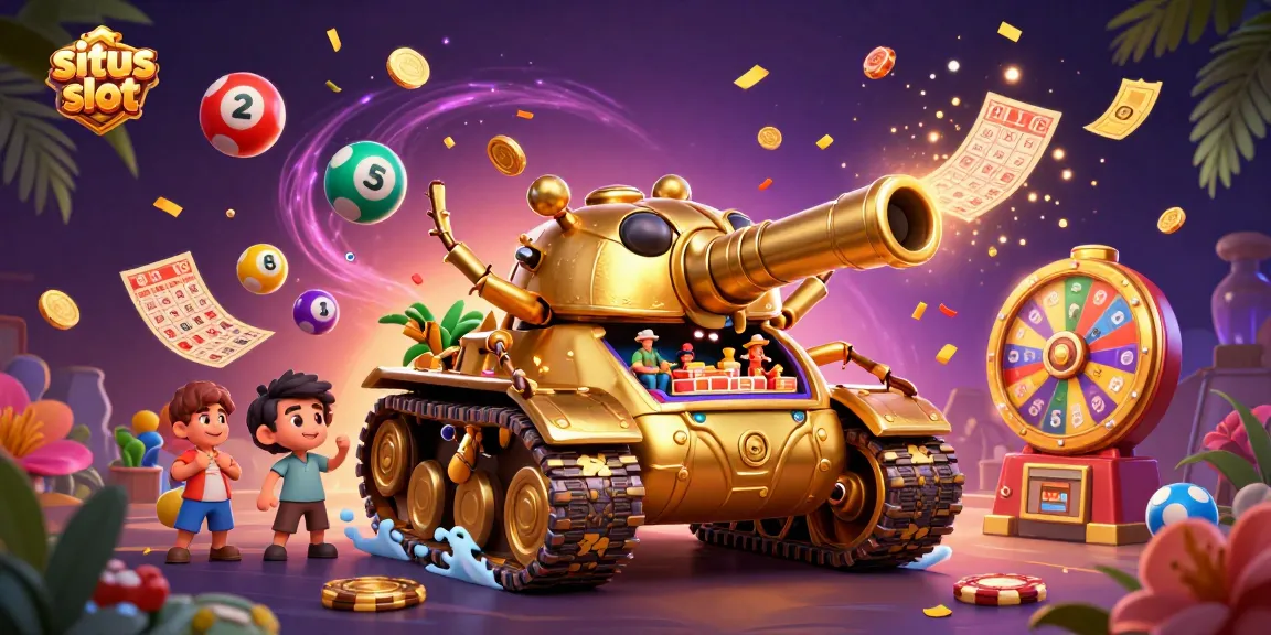 Raih pengalaman menarik di situs slot saat jackpot terlihat jelas di kasino mini yang terbuat dari tank beruang emas.