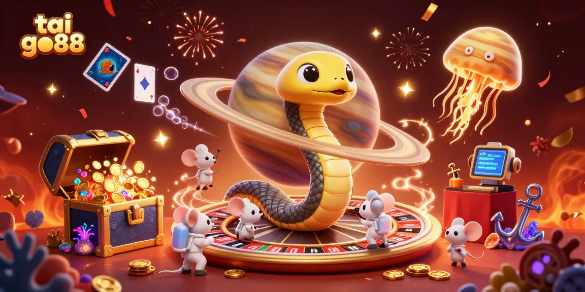 Betting on the tai go88 roulette wheel in a cosmic casino scene with vibrant treasures.