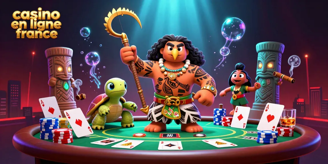 Jouez sur un casino en ligne France avec des personnages 3D animés dans un décor vibrant.