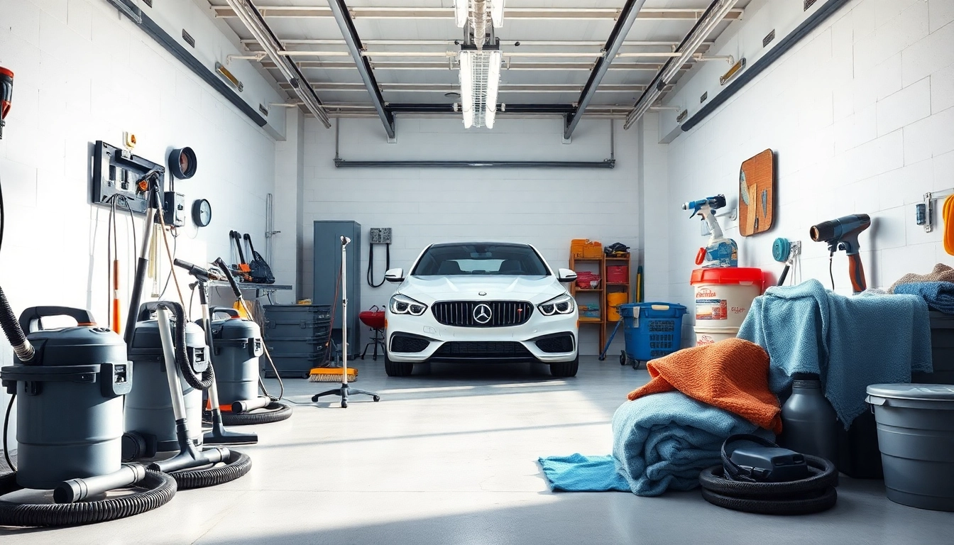 Learn how to start car detailing at home with essential tools and a clean, organized workspace.