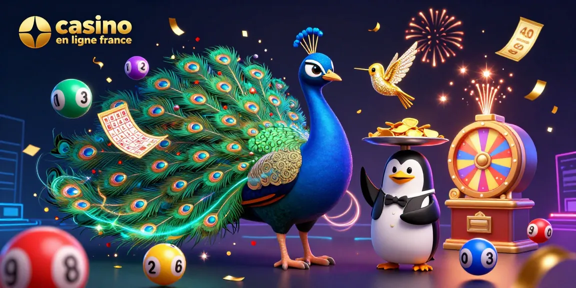 Les joueurs découvrent le casino en ligne france avec une illustration dynamique et colorée.