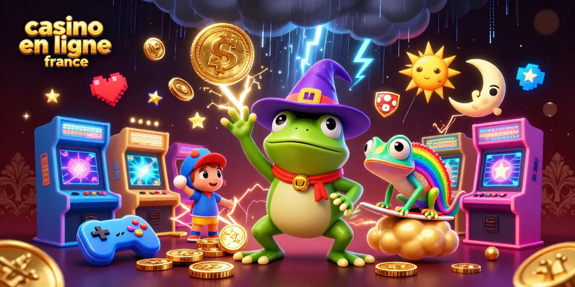 Faites l'expérience d'un univers scintillant au casino en ligne France avec magie et animations.