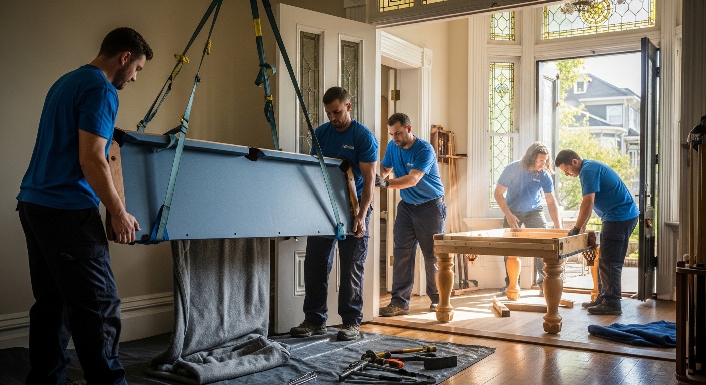 Trusted Game Table Movers Services for Pool Tables and More
