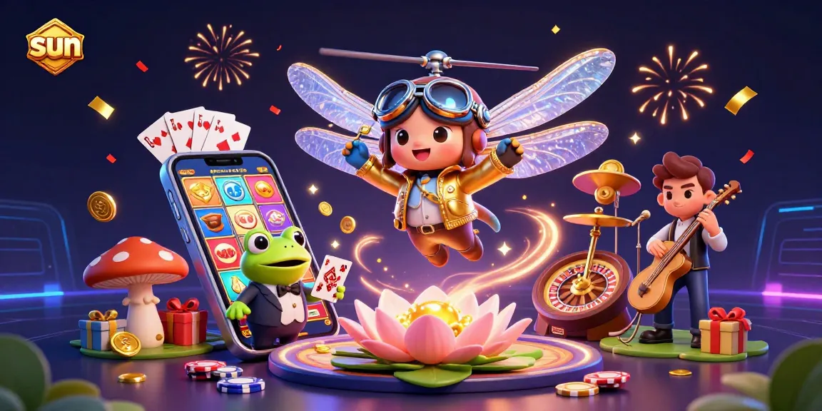 Win big with sun-inspired slot game excitement amidst a vibrant casino atmosphere