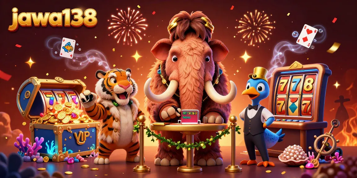 Periksa identitas dan sambut pemain di jawa138 dengan bouncer mamut, tamu VIP harimau, dan portir dodo.