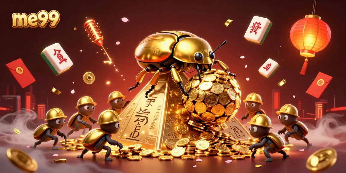 Experience the thrill of me99 with a golden gaming adventure featuring vibrant casino elements.