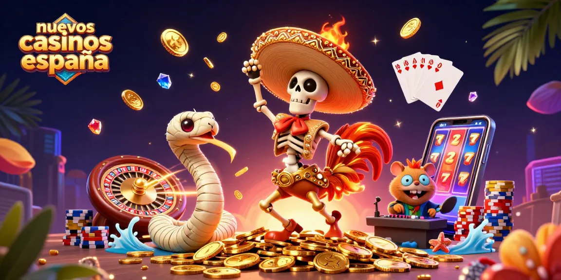 Juega y gana en nuevos casinos España con emocionantes tragamonedas y bonos únicos.