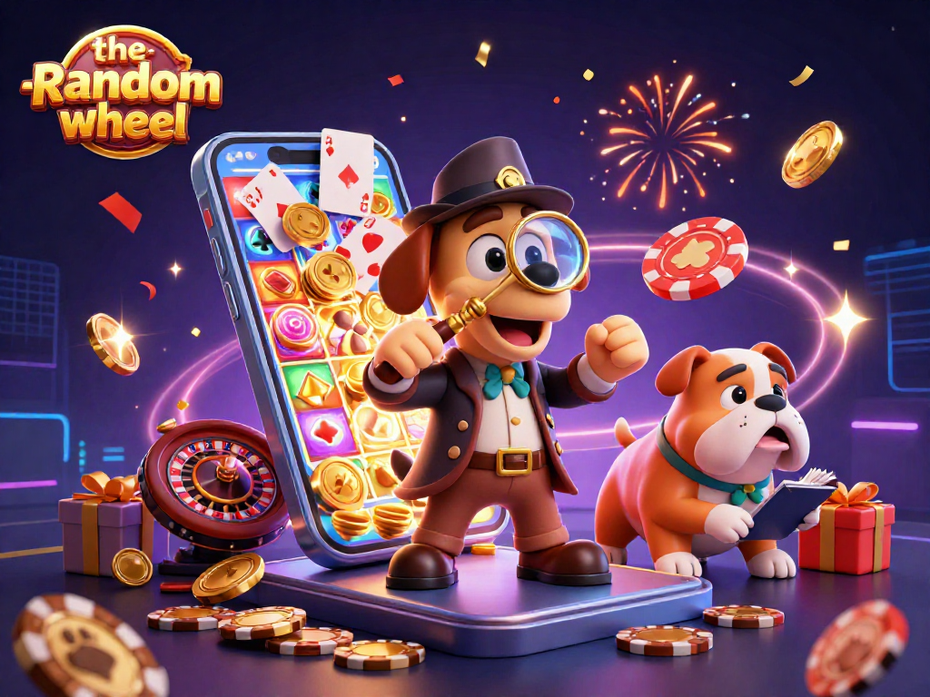 Spin to win with the-random-wheel, as our detective duo uncovers hidden treasures in a vibrant casino.