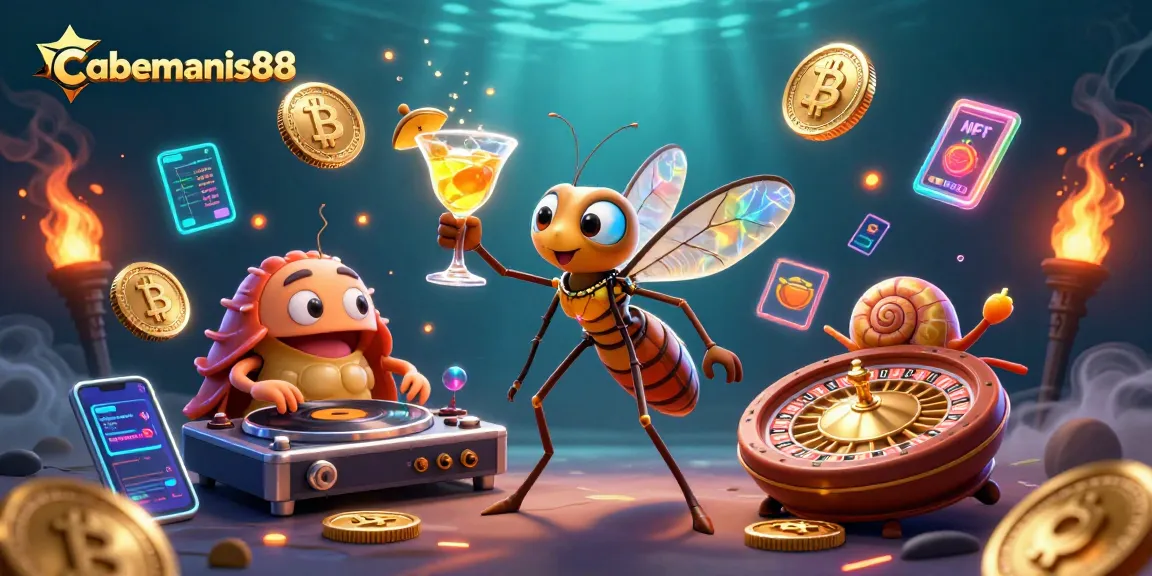 Experience thrilling gameplay at Cabemanis88, featuring dynamic characters and casino elements.