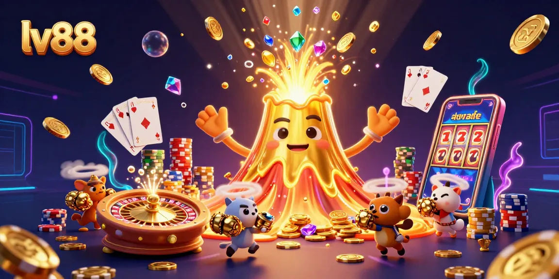 Experience thrilling wins with lv88's vibrant jackpots and interactive gaming scenes.