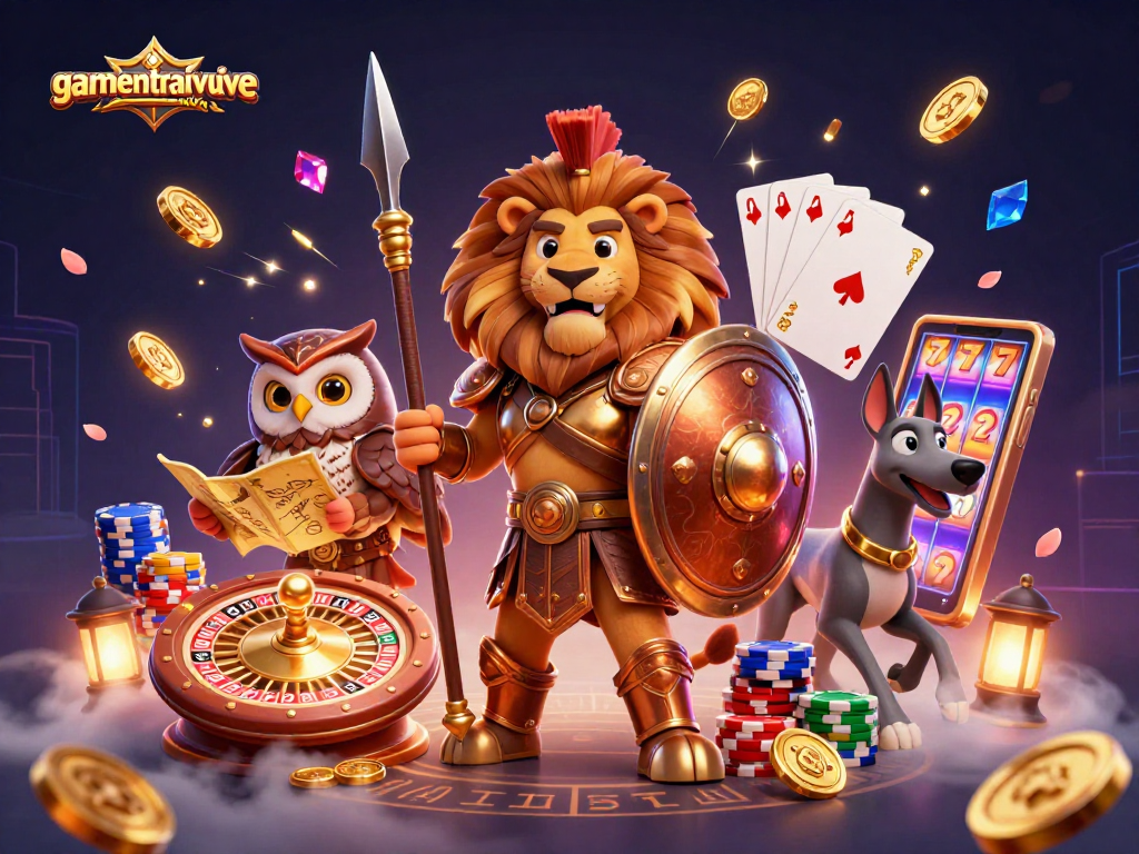 Experience thrilling gameplay with gamenongtraivuive featuring heroic characters and casino action.