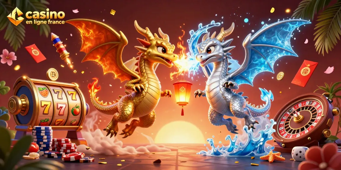 Illuminez votre expérience de jeux avec les dragons au casino en ligne France, inspirant chance et excitation.