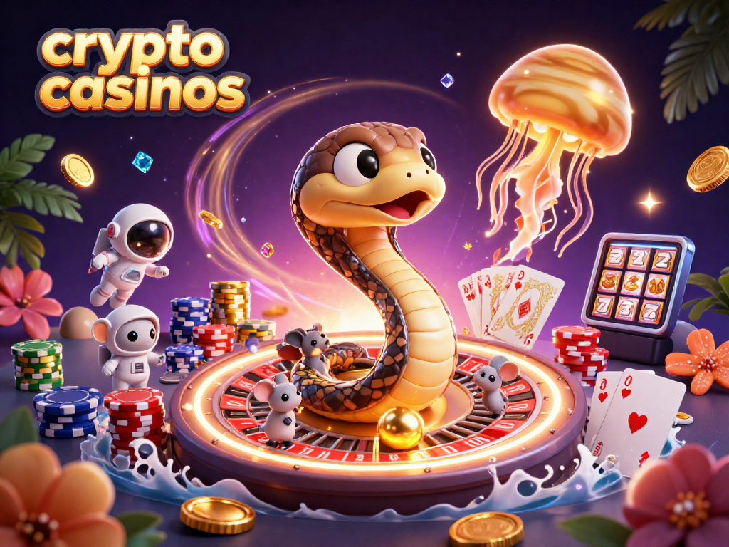 Les crypto casinos attirent les joueurs avec des mises excitantes autour d'une roulette unique dans un espace galactique.