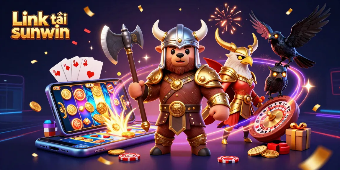Play slots and win big with the Link tải sunwin mobile casino app, offering vibrant games and rewards.