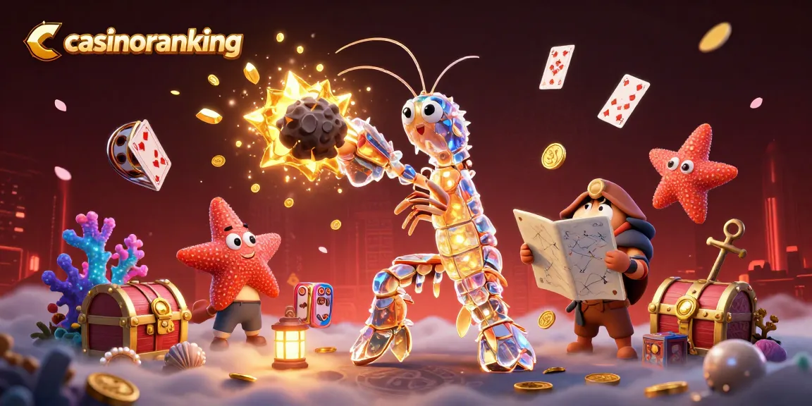 Experience thrill and excitement at casinoranking with a vibrant 3D digital casino scene showcasing stunning gaming elements.