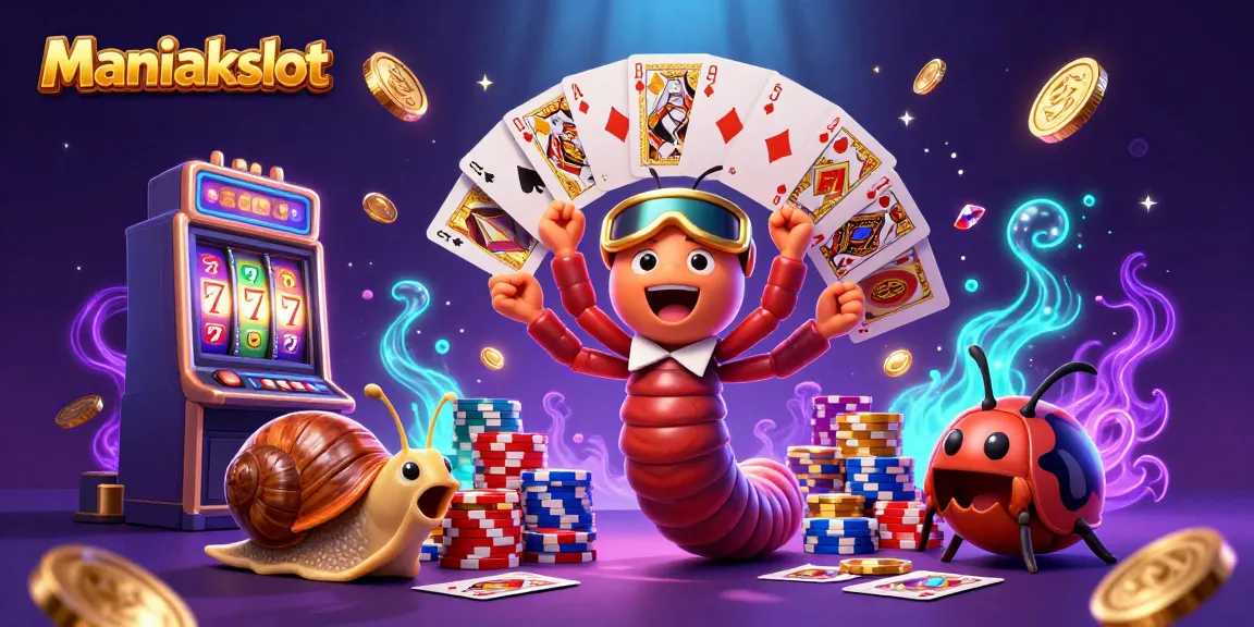 Maniakslot delivers thrilling slot game action with vibrant characters and casino excitement