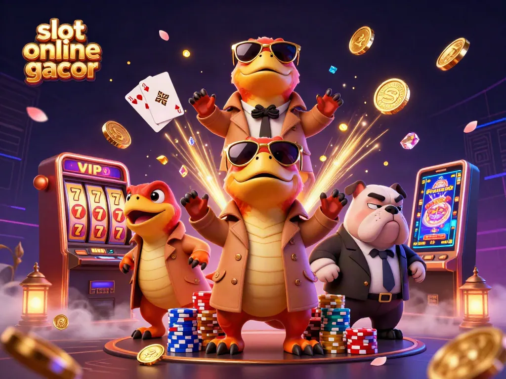 Engage with slot online gacor while raptors hilariously attempt a VIP casino entry