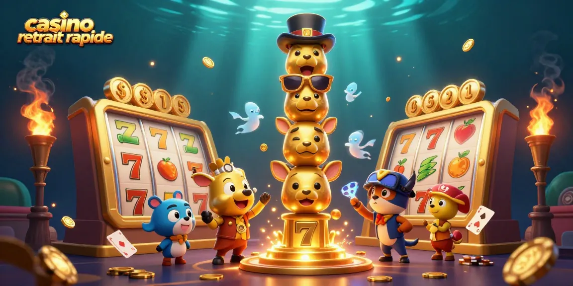 Profitez du casino retrait rapide avec des machines à sous riches en symboles et une ambiance captivante.