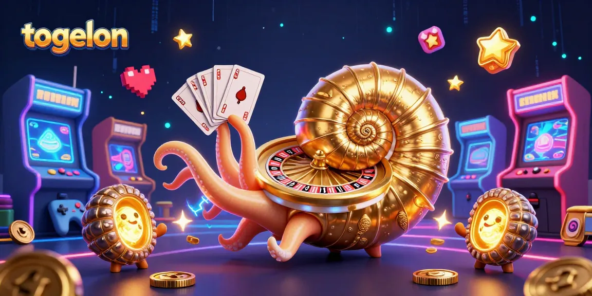 Engage with togelon and experience thrilling 3D gambling scenes featuring cards, gold coins, and arcade elements.
