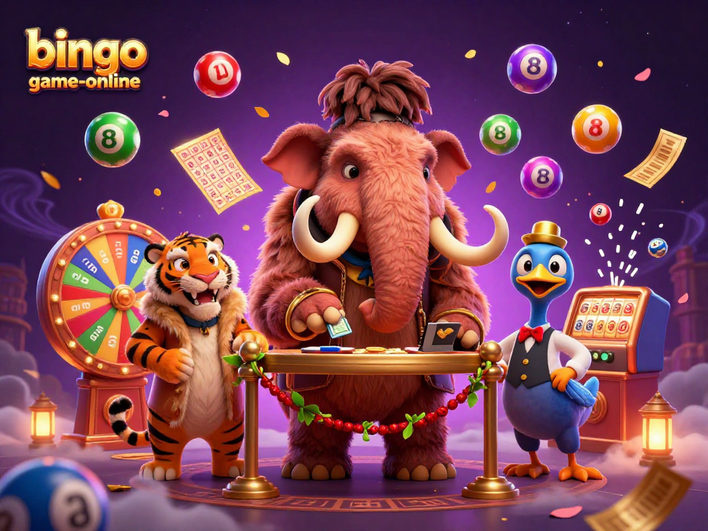 Engage with bingo-game-online and experience dynamic fun with colorful lottery elements and whimsical characters.