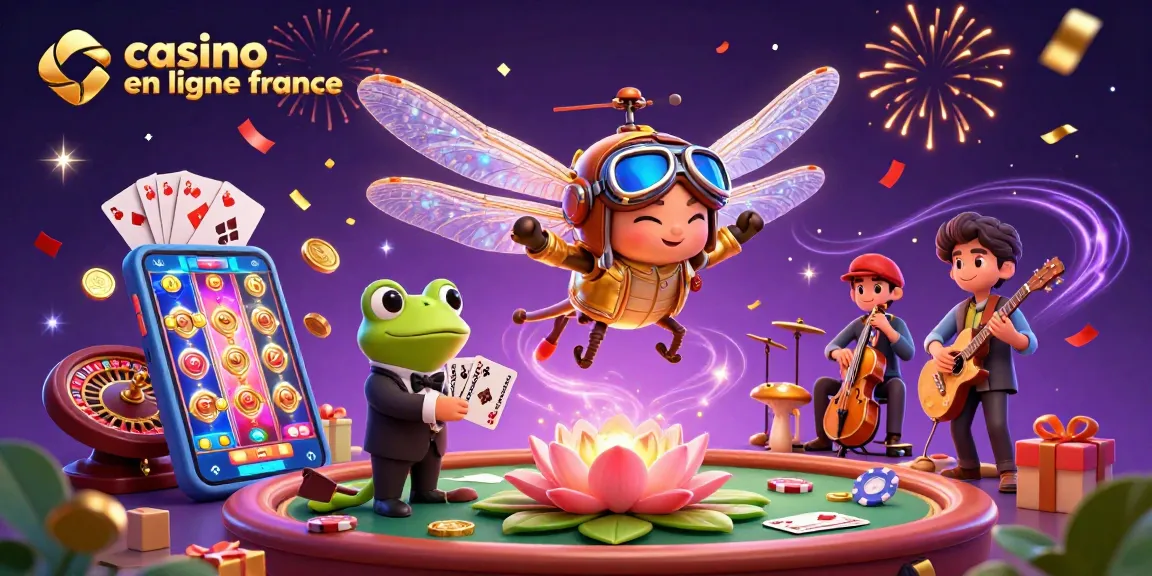 Éveillez votre passion pour le casino en ligne France avec des jeux de cartes animés et de la musique jazz.