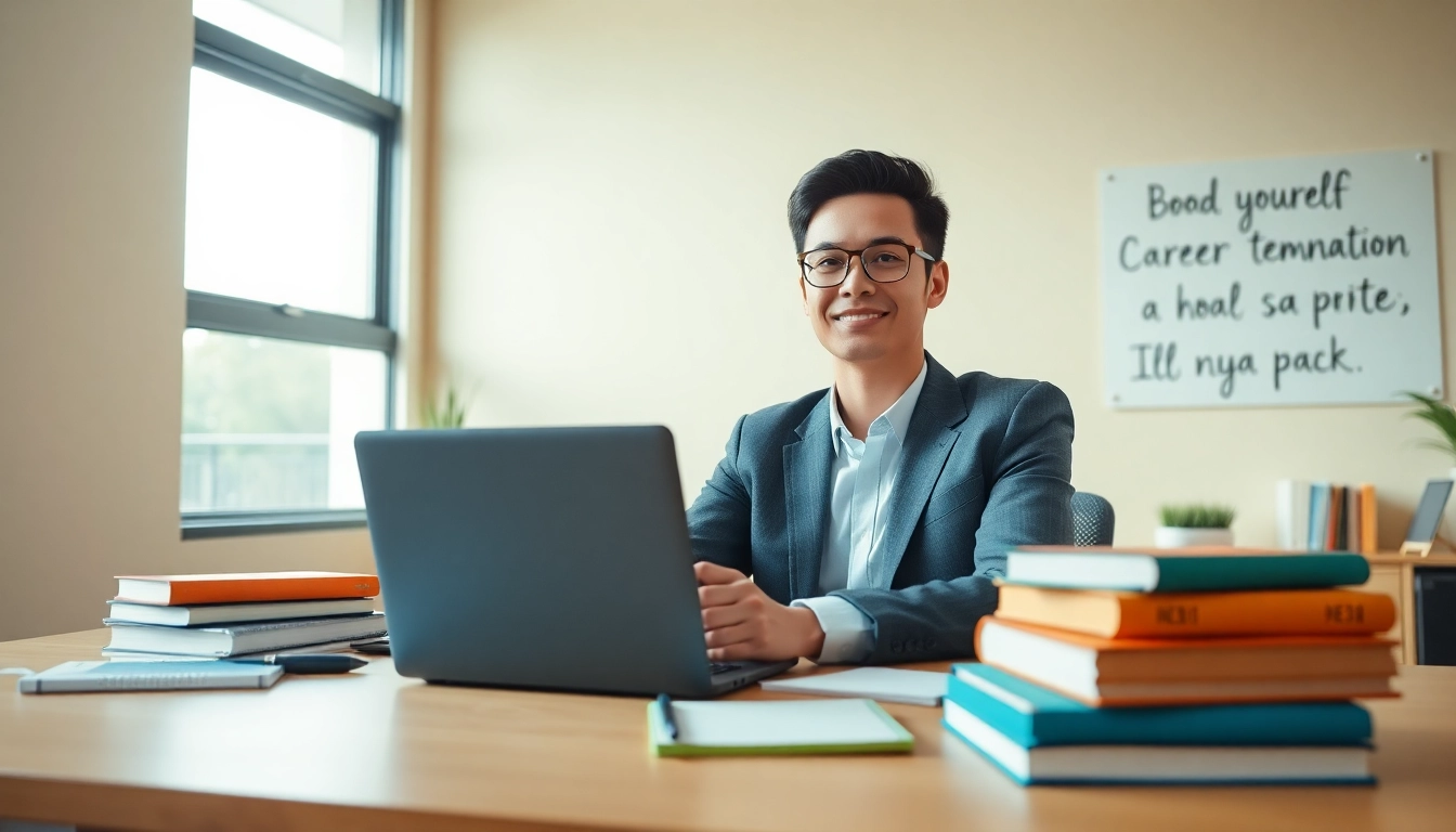 Visualize your Ideal career with a professional setting showcasing career exploration tools.