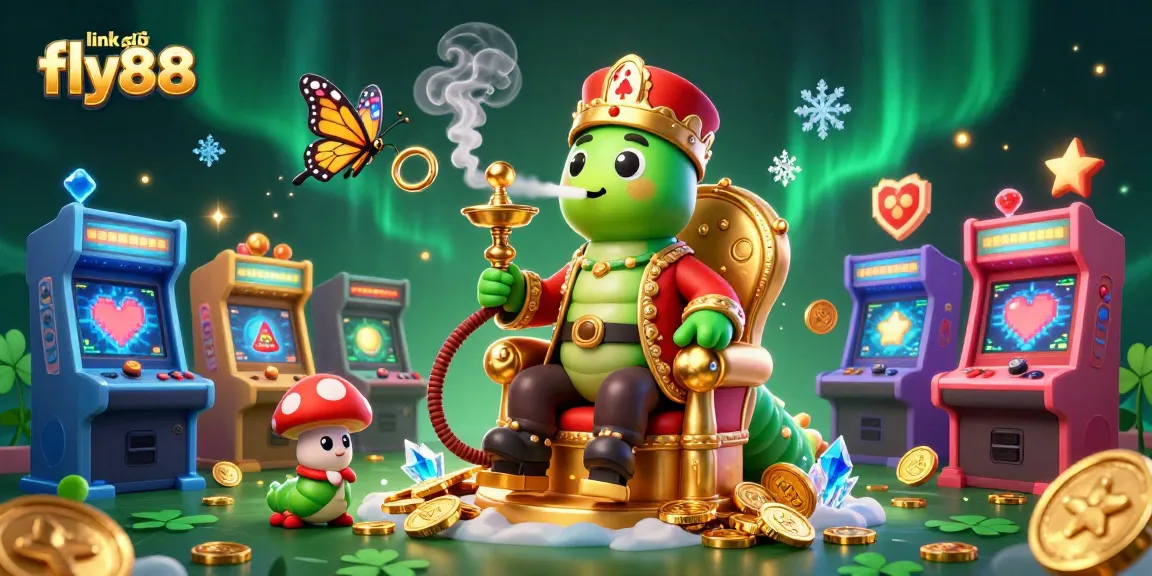 Engage with the vibrant world of gambling through link vào fly88 showcasing a lively 3D casino scene.